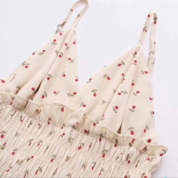 Rosie Summer Mini Dress, Lux Lined Mini In Petal Print, Fit & Flare Flowy Dress - Picture 10 of 16